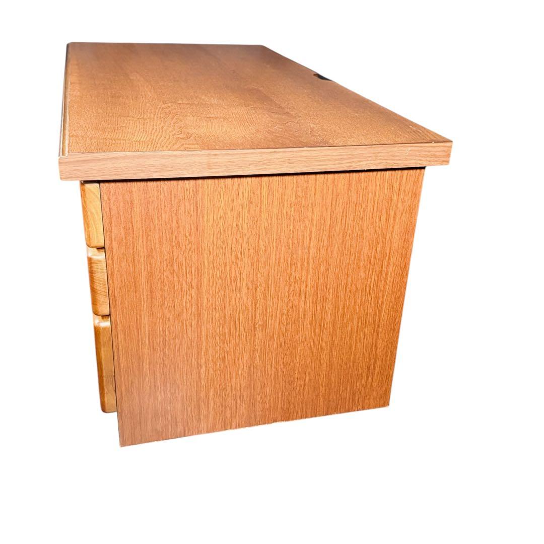 HR781 大川家具　大和ローデスク90　 日本製　座机