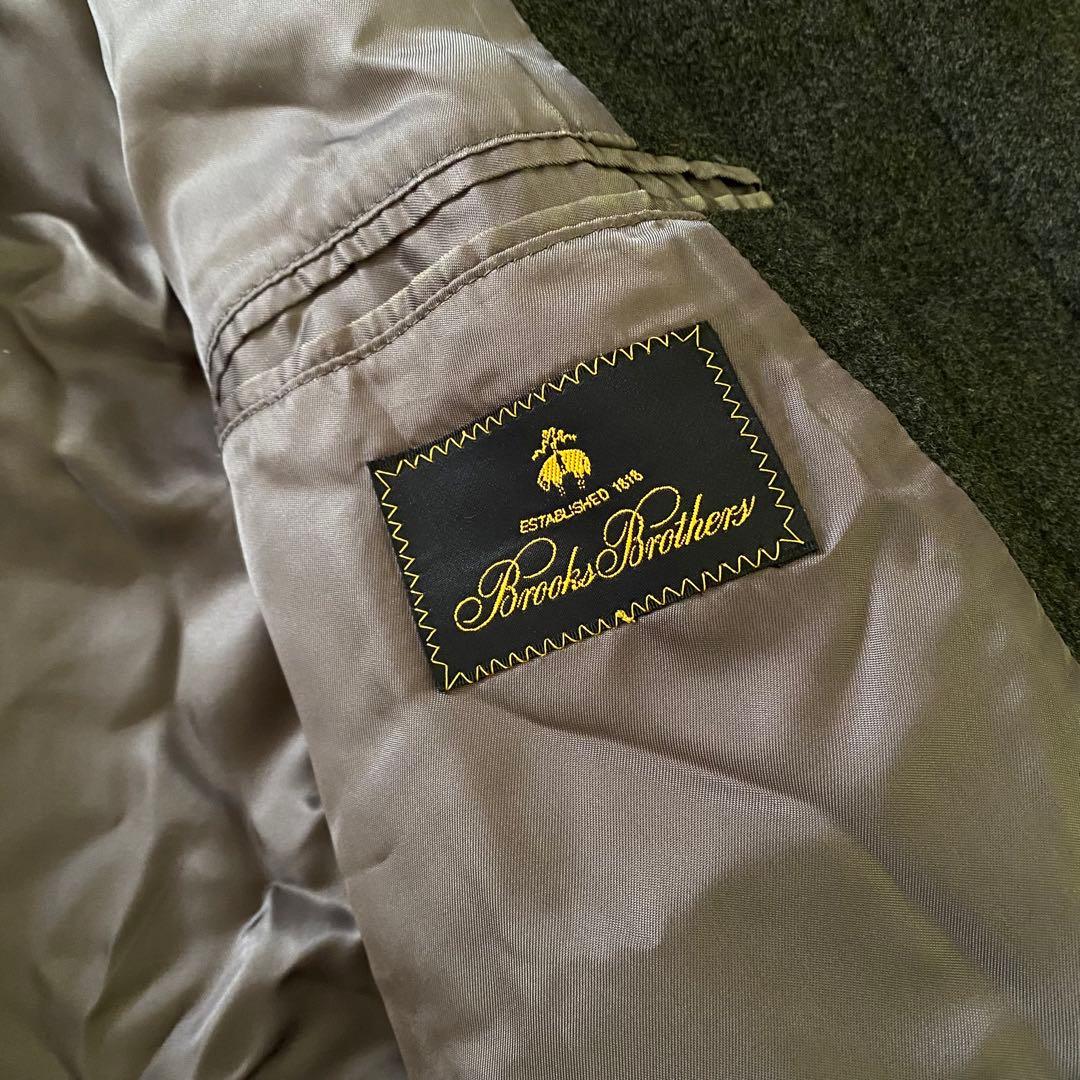 90s brooks brothers ステンカラーコート カシミヤ混 グレー