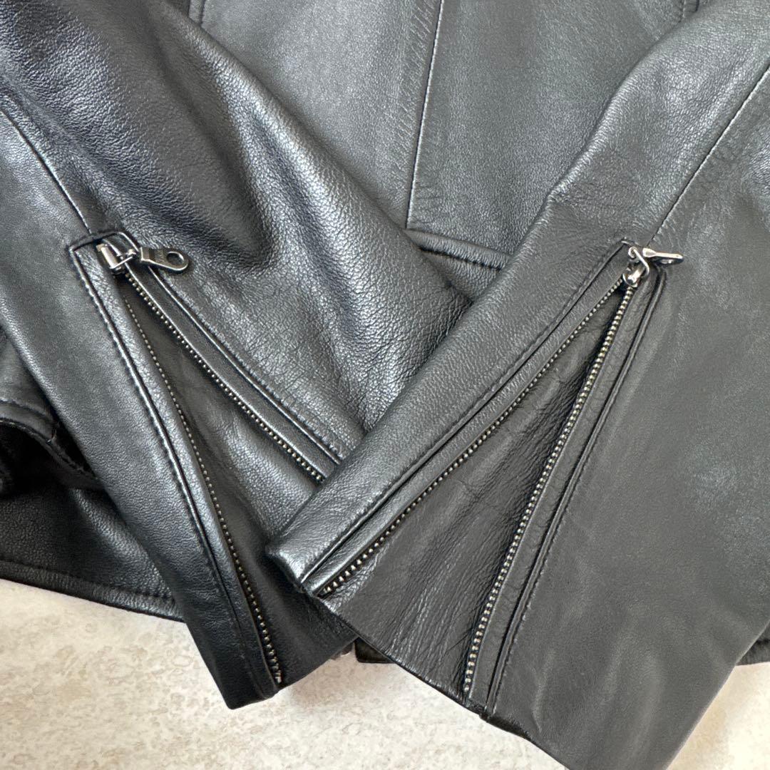 美品バーニーズニューヨーク✴︎ラムスキンレザージャケット