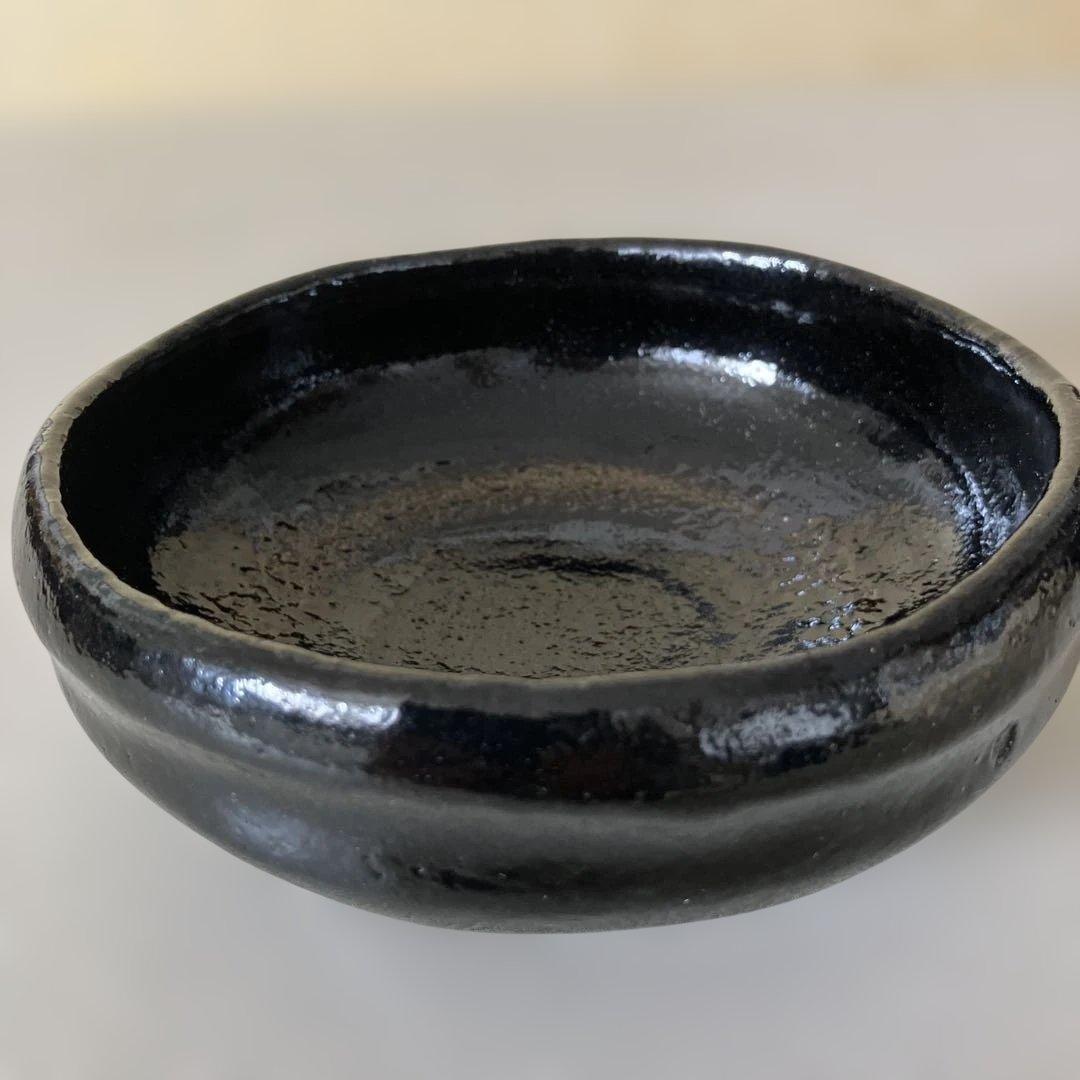 茶道具 黒楽 平茶碗 和楽 箱無