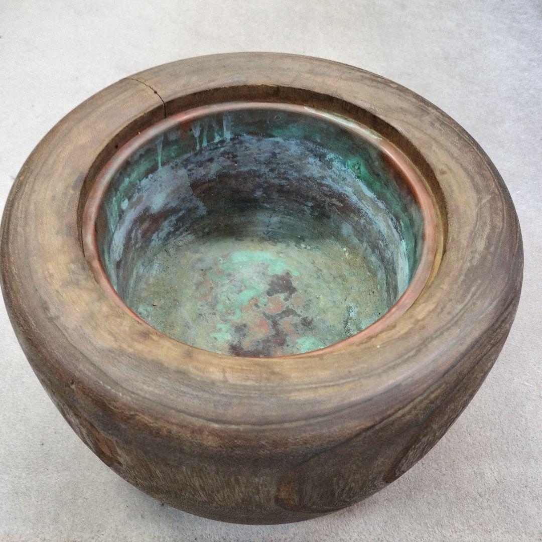 桐火鉢 直径約30cm