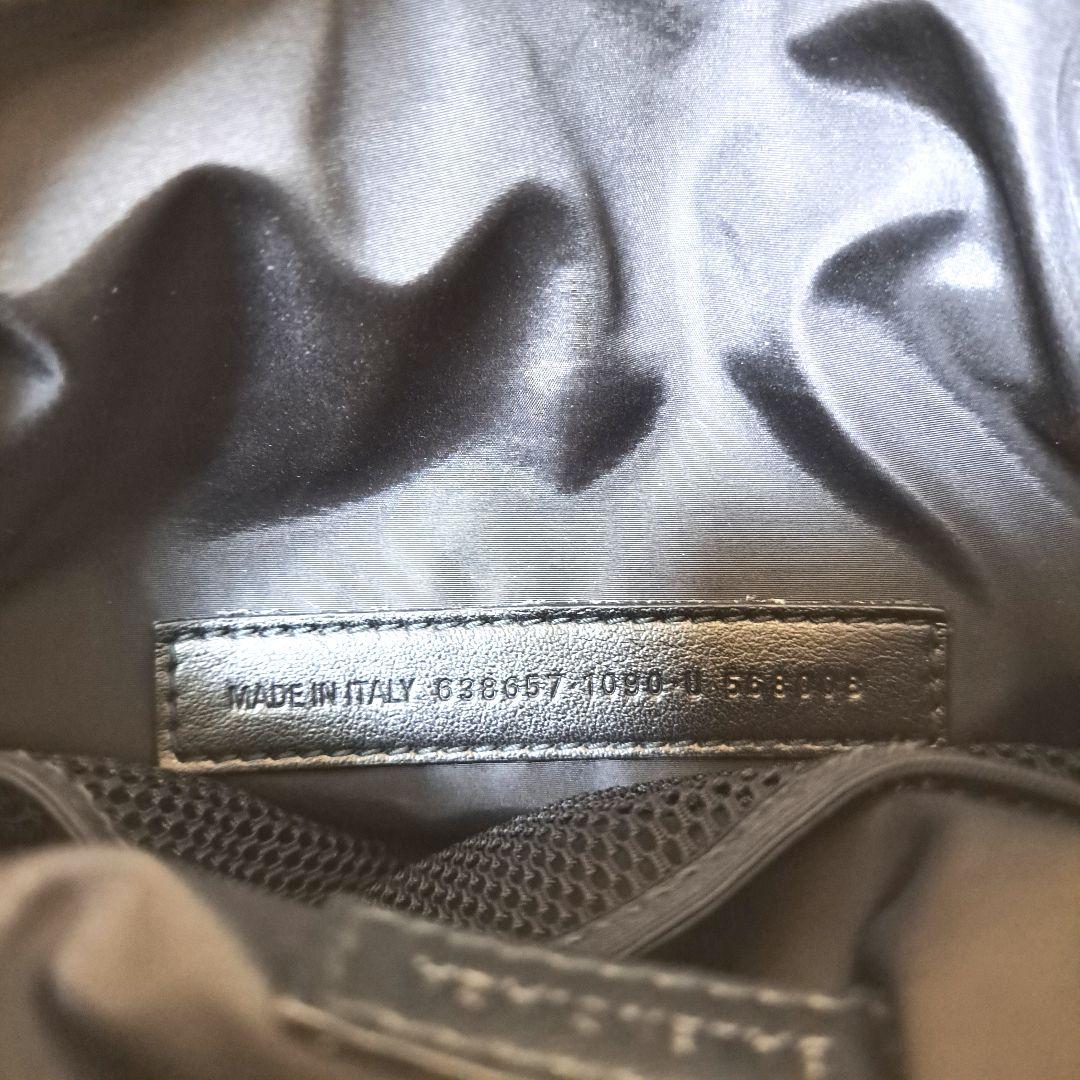 【極美品】BALENCIAGAスポーツスモールメッセンジャーバッグ　斜め掛け　黒