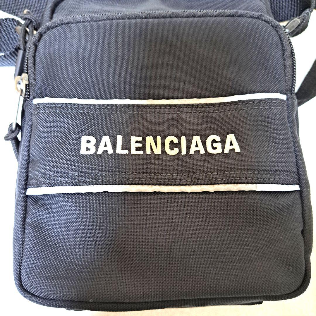 【極美品】BALENCIAGAスポーツスモールメッセンジャーバッグ　斜め掛け　黒