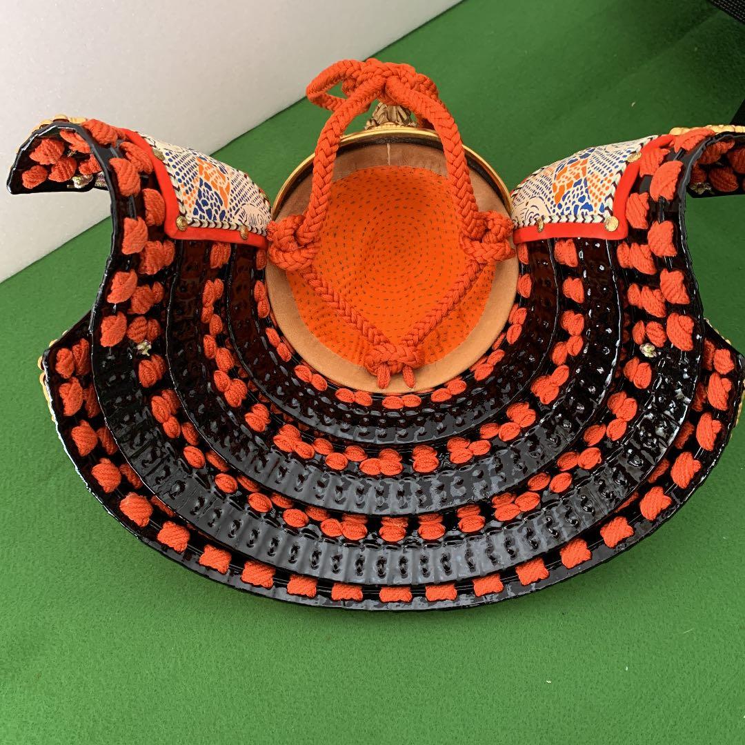 五月人形兜　広岡永豊作