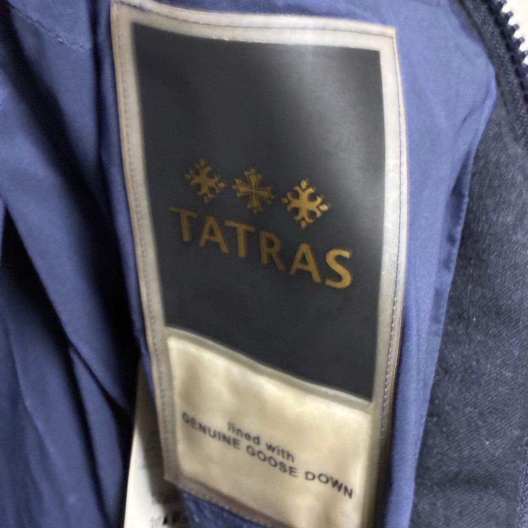 【美品】 TATRAS　(タトラス) ポリテアマ 　ダウンコート　ダークネイビー