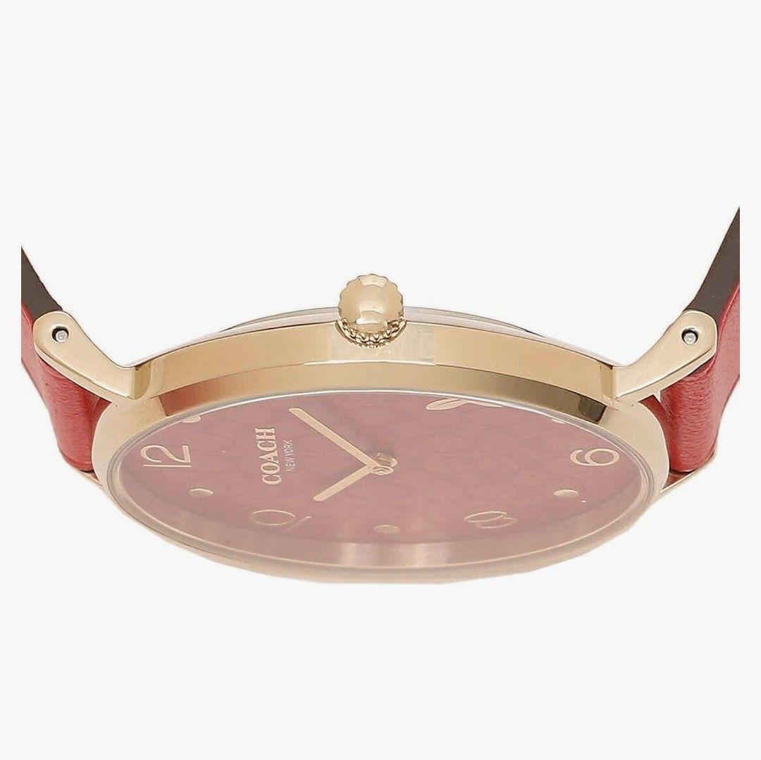え*み様 【美品】COACH コーチ腕時計 赤レッド 干支 卯年　うさぎ　箱付き