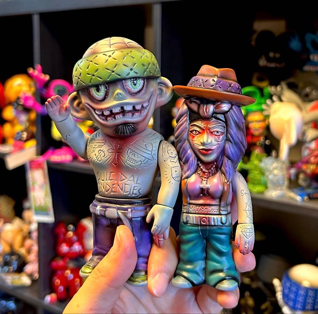 た*様 1-off Blackbook toy かっこわらい雑貨店 ソフビ