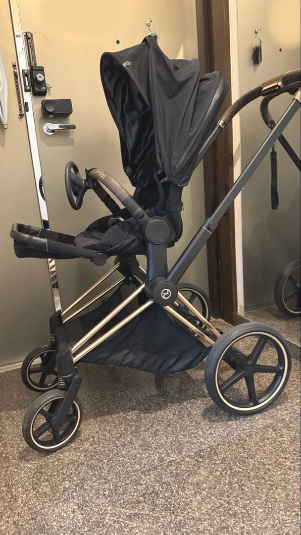 Cybex PRIAM ローズゴールド｜美品ベビーカー＋付属品セット