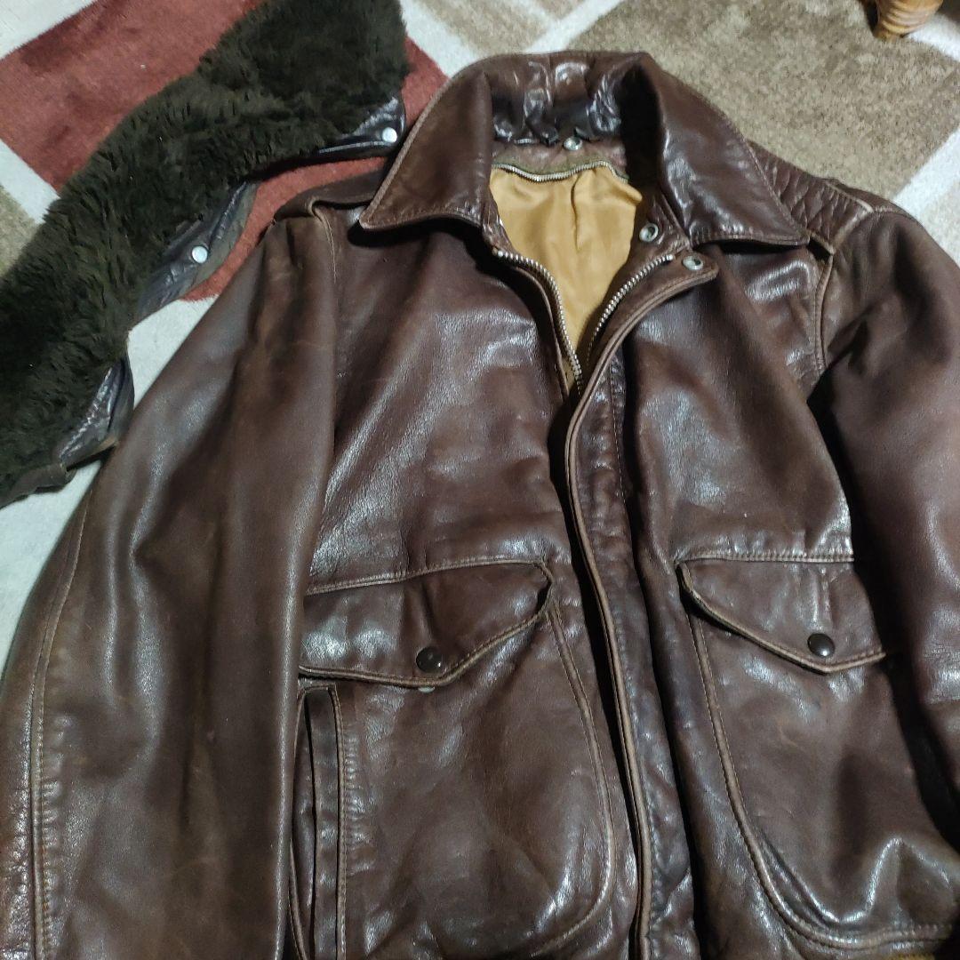 専用良品人気Schott184SM３８TALONフライトジャケットダメでも対応有
