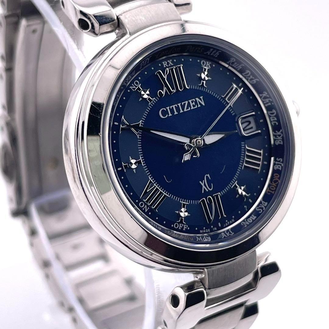 【稼働】CITIZEN エコドライブ ハッピーフライト 腕時計 5P デイト