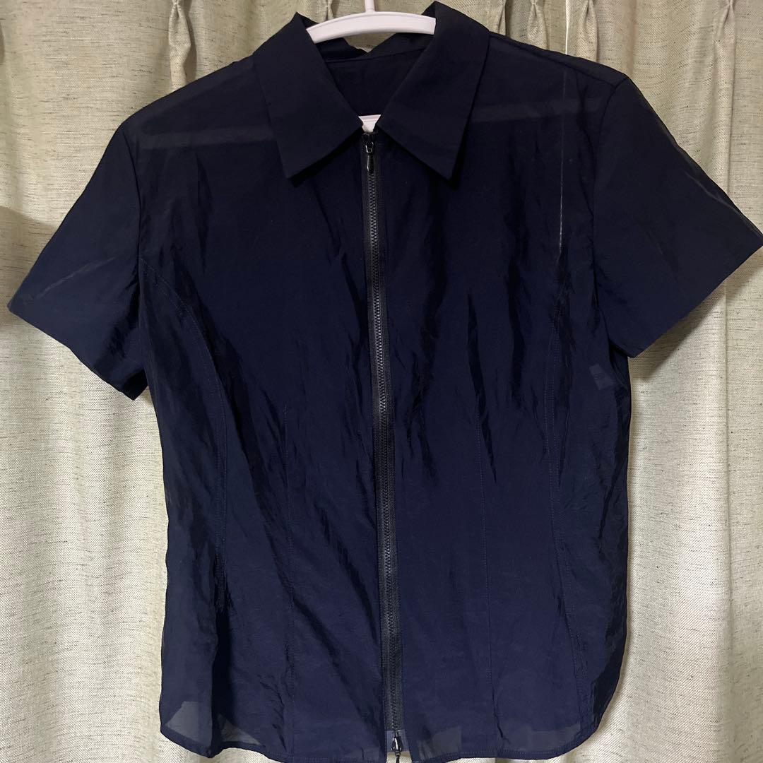 UNITED ARROWS ATTISESSION ジップトップス シャツ