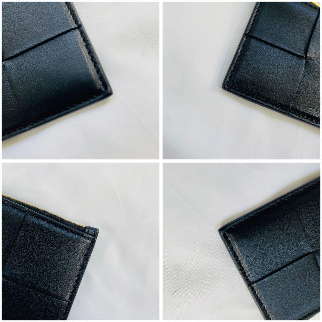 【未使用級】ボッテガヴェネタ　カードケース　小銭入れ　マキシ　イントレ　レザー