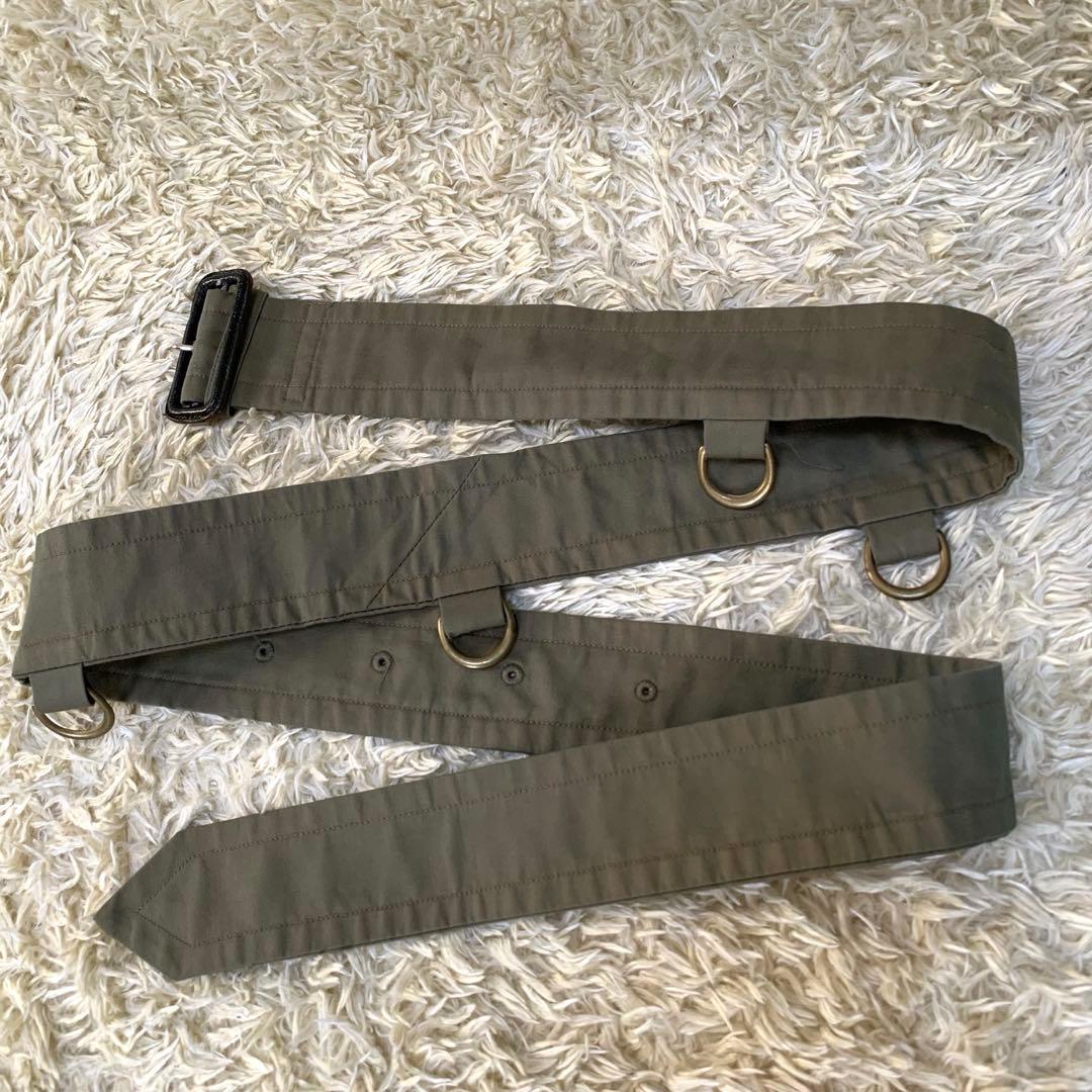 【玉蟲色/112cm丈(背面120cm)】バーバリー トレンチコート D環