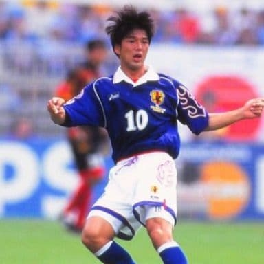 サッカー　日本代表 ユニフォーム　名波浩 フランスW杯