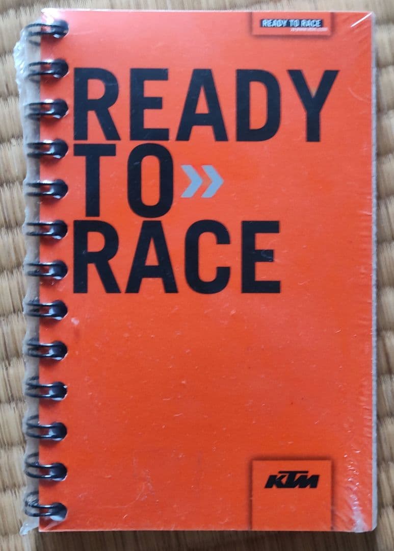 【未使用品】KTM 純正アクセサリー ジャーナリストノートパッド/メモ帳 未開封