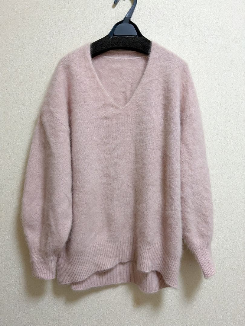 FURカシミヤVニット