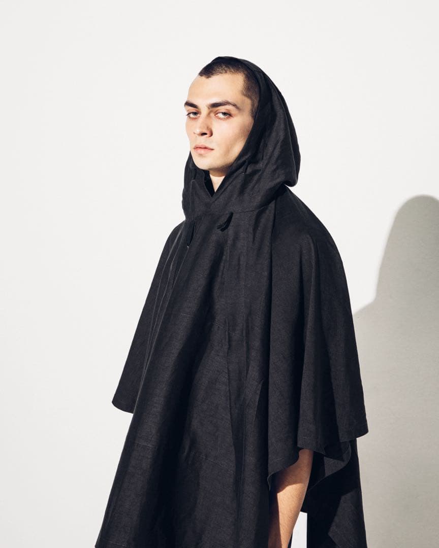 小物 Outlier Injected Linen Poncho