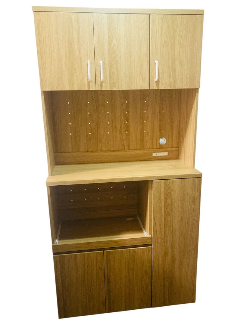 キッチンボード　W90×H180【組み立て済み】