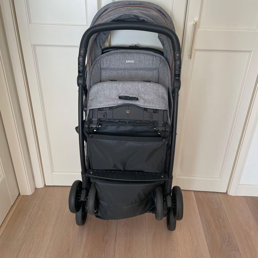 KATOJI カトージ 二人乗りベビーカー 2Seater グレー