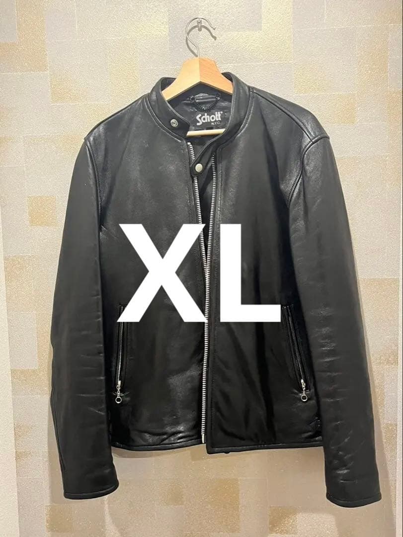 SCHOTT ショット レザー シングル ライダース ジャケット 3111052