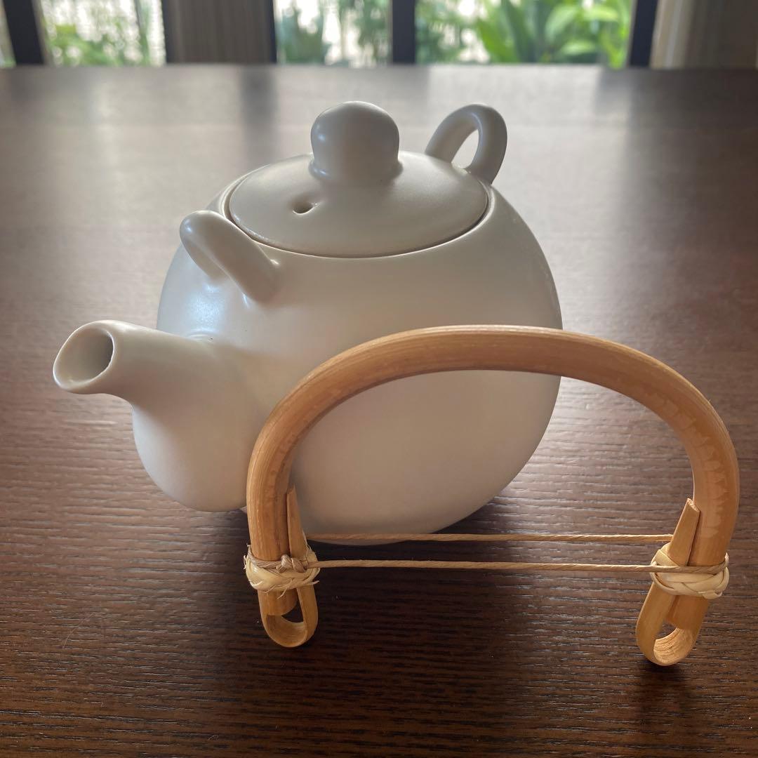 【山田光　ご本人】急須＆湯呑み（5客）セット