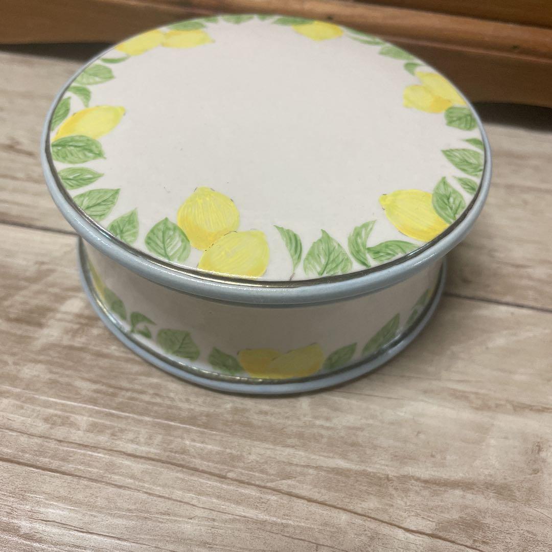 阿部慎太朗さん　希少！　レモン　蓋物