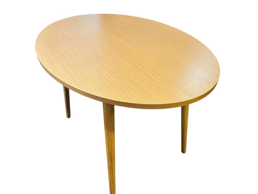 【名古屋市内手渡し可】unico ALBERO オーバル型ダイニングテーブル