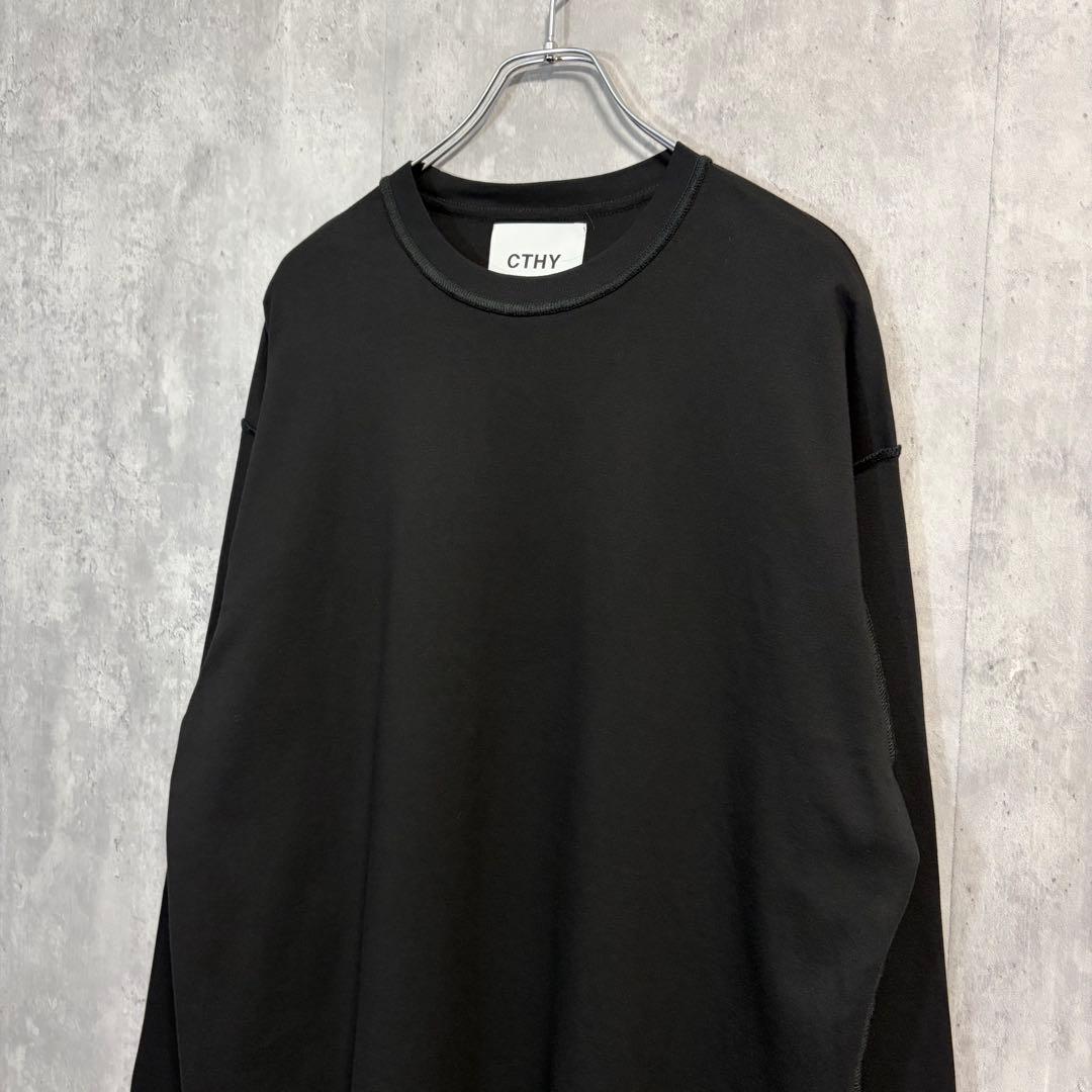 ドルチェリーナ様CTHY SUVIN PLATINUM L/S TEEブラック1