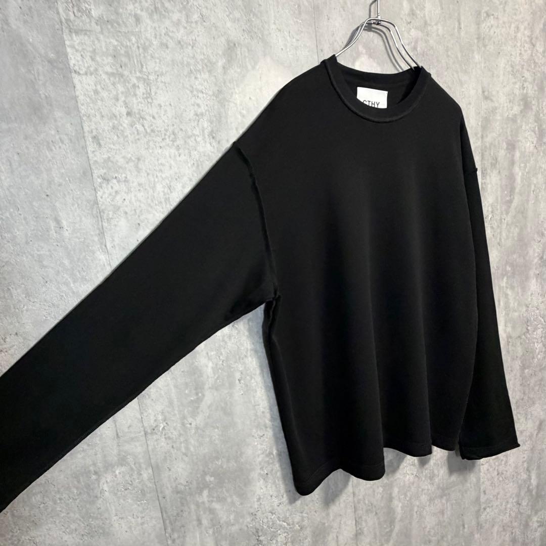 ドルチェリーナ様CTHY SUVIN PLATINUM L/S TEEブラック1