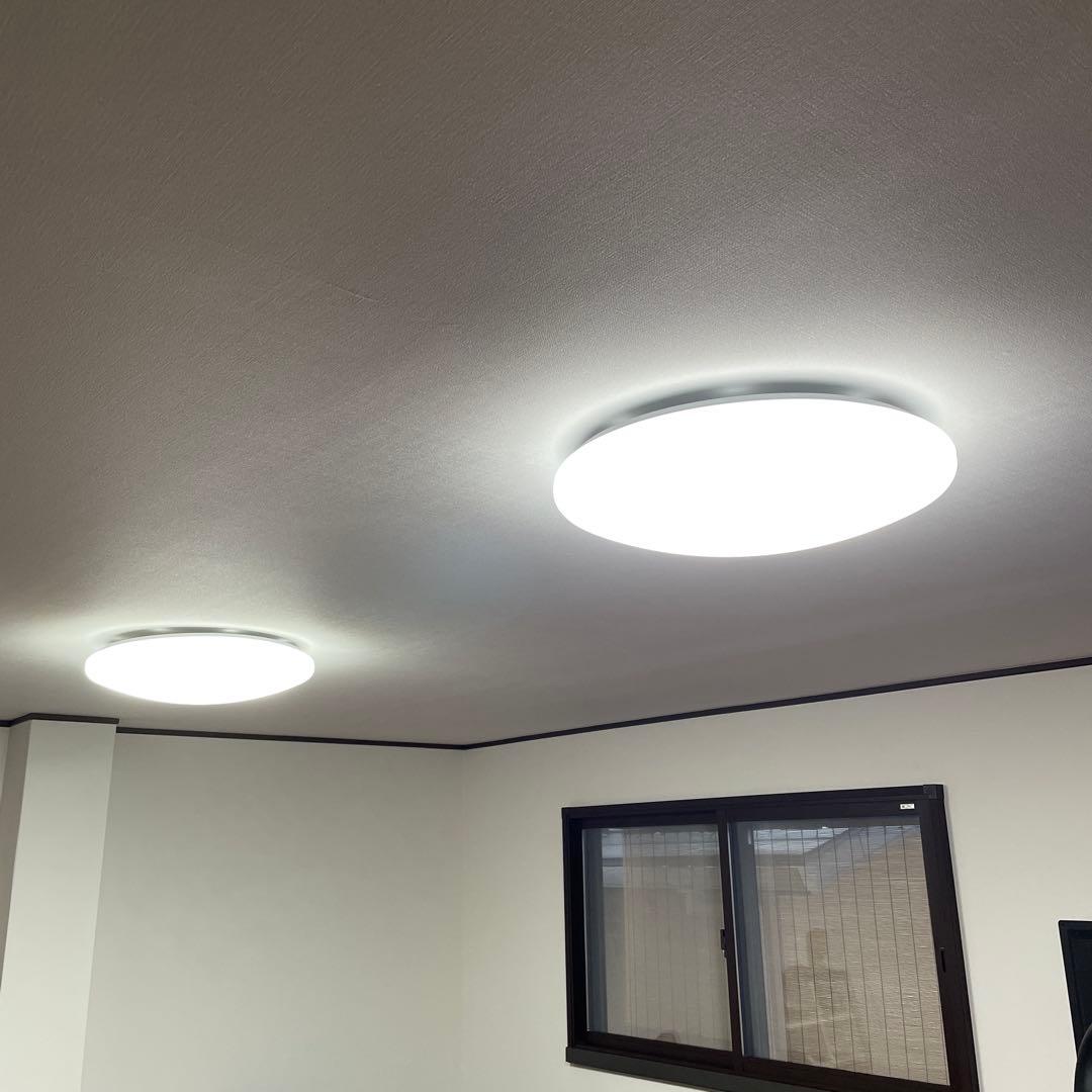 LEDシーリングライト LC-A062D 2台　リモコン付き