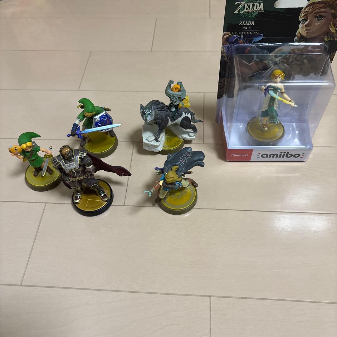 ゼルダの伝説amiibo ゼルダ姫amiibo未開封