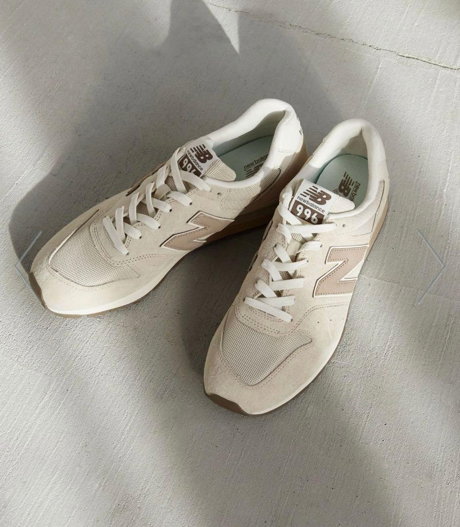 New Balance U996 5C4 スニーカー　２４cm ベージュ