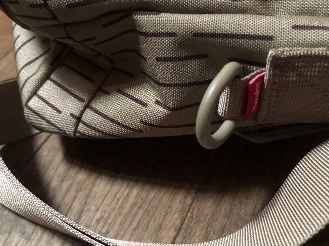 バッグ Supreme 24FW Messenger Bag Tan Raindrop