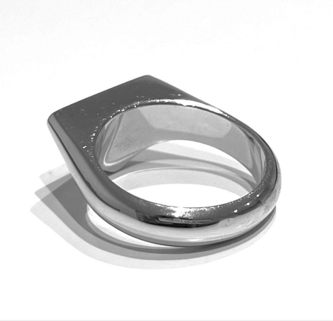 PRADA プラダ シルバー925 トライアングルリング 正規品