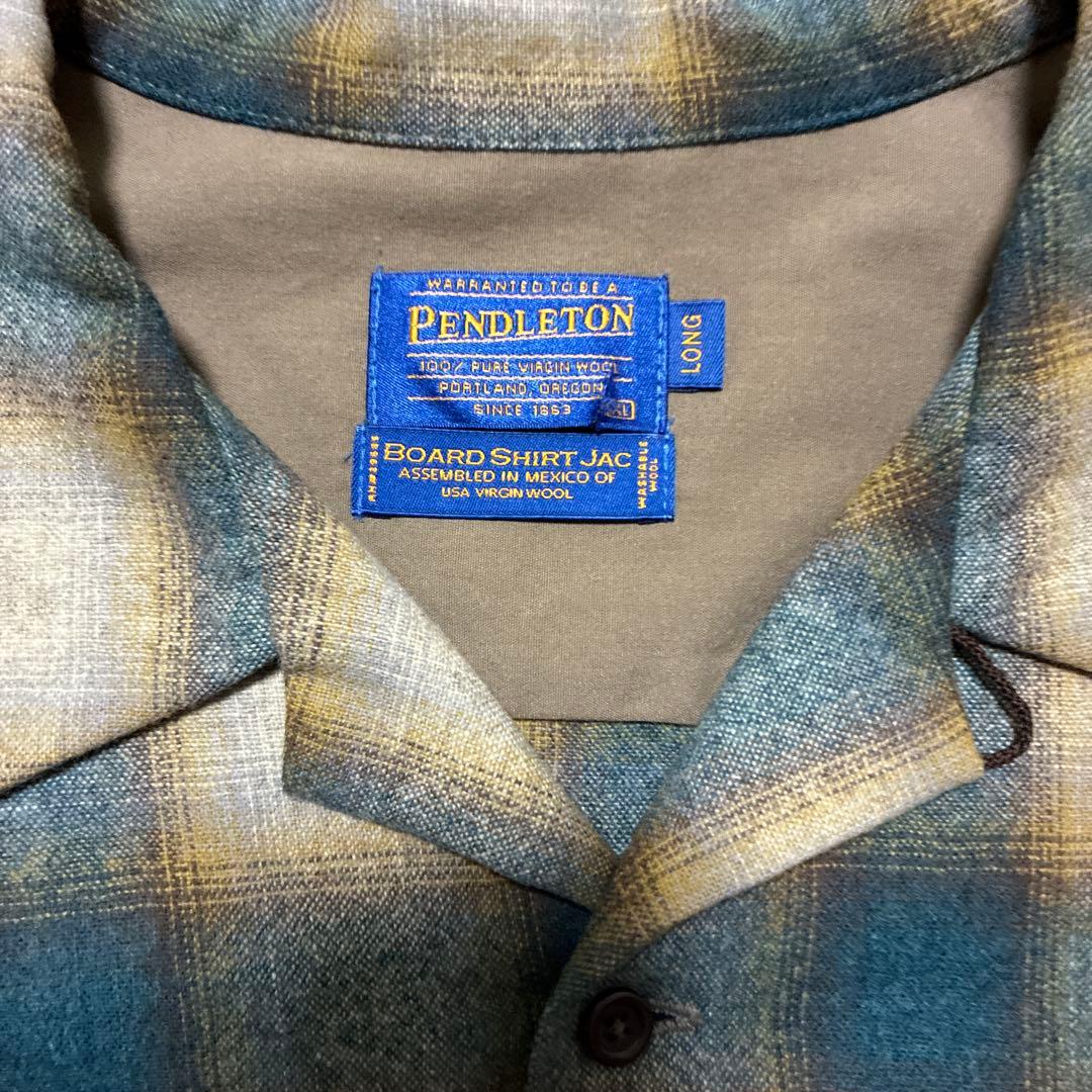 ペンドルトン　ボードシャツ　XL-LONG