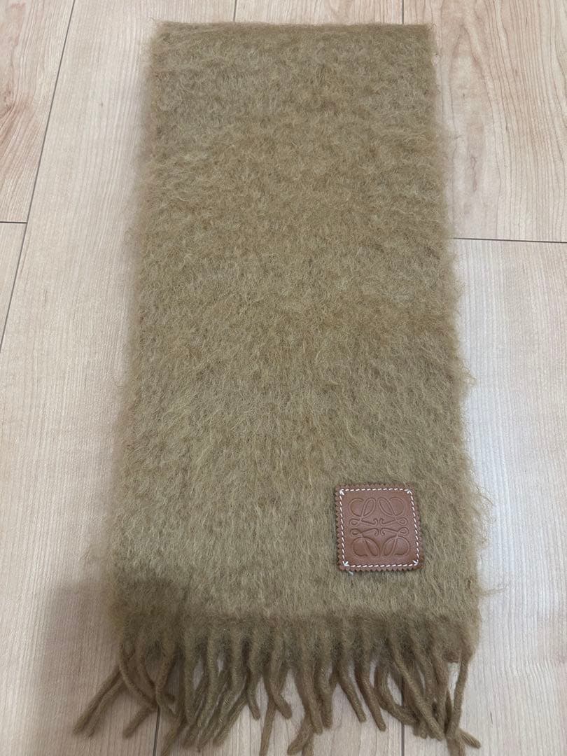 ロエベ　モヘアウールマフラー　正規品