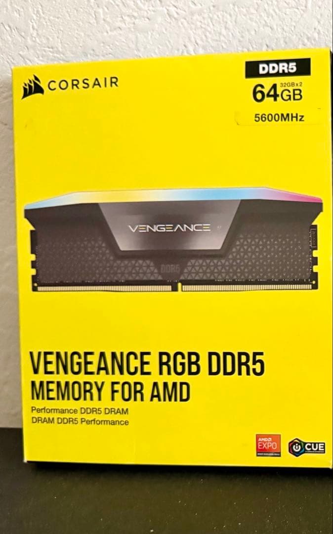 ま*そ様 CORSAIR VENGEANCE RGB DDR5 64GB 560