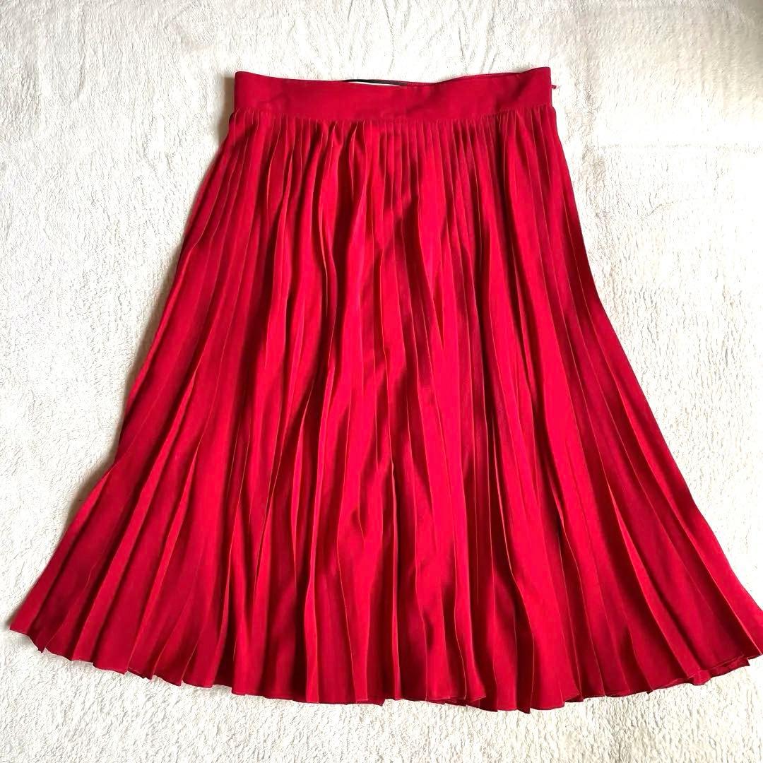 GUCCI シルク　プリーツスカート