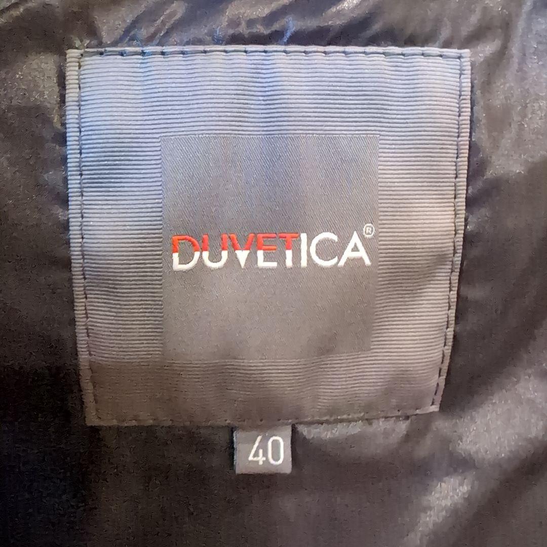 【ともこ】DUVETICA デュベティカ　ファー付きダウンジャケット40