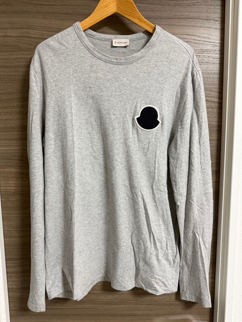 MONCLER モンクレール ロンT ワッペン ロゴ