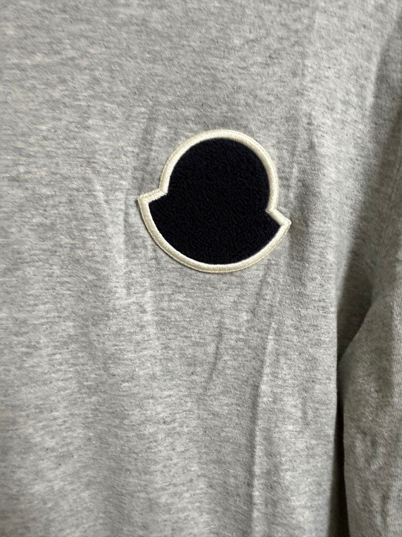 MONCLER モンクレール ロンT ワッペン ロゴ