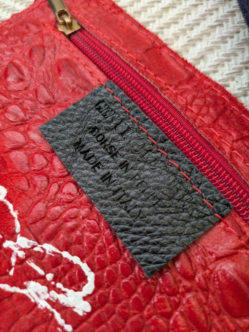 美品 MAUROBURANI クロコダイル レザートートバッグ ブラック