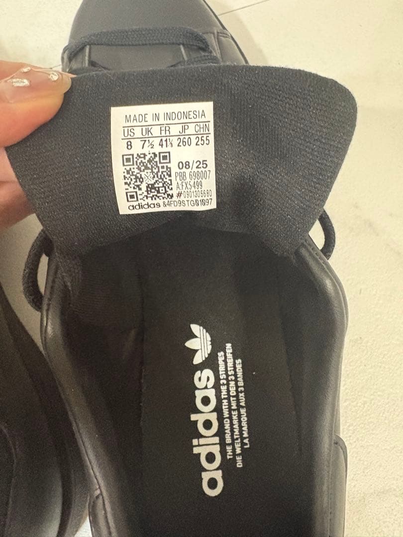 adidas/スタンスミス/26cm/ブラック