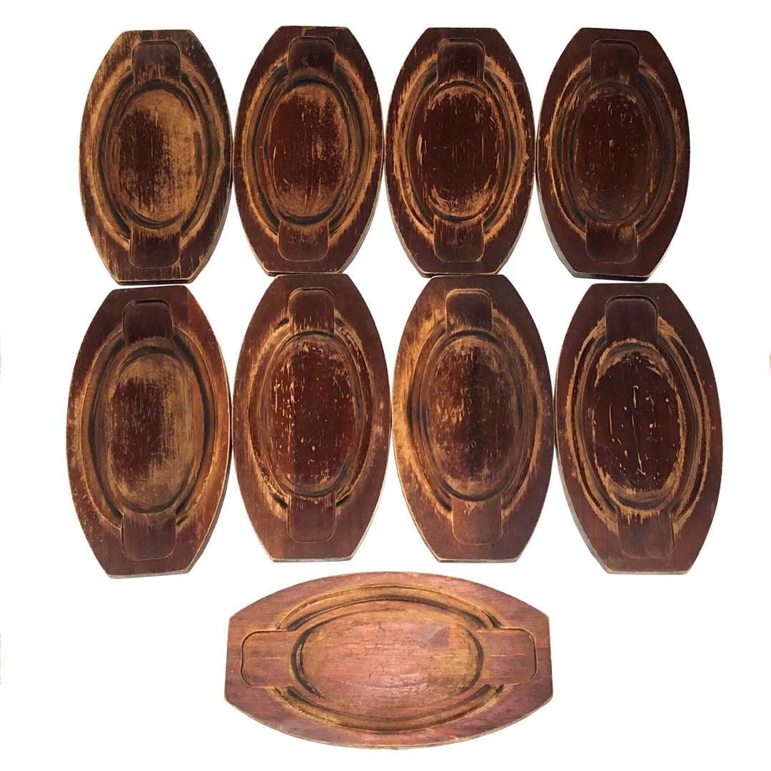 ■ステーキ皿　9客セット■店舗用品・業務用・レストラン・食堂・居酒屋