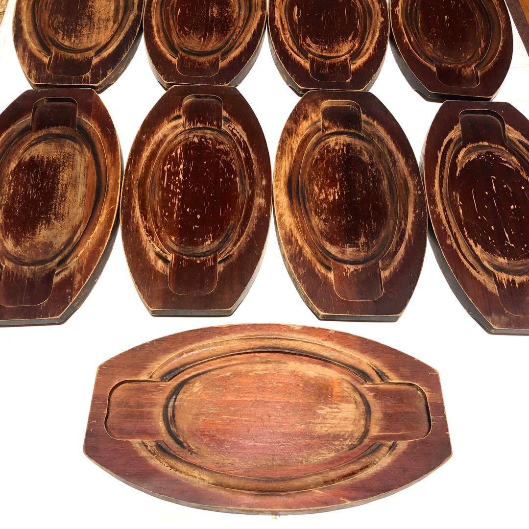 ■ステーキ皿　9客セット■店舗用品・業務用・レストラン・食堂・居酒屋