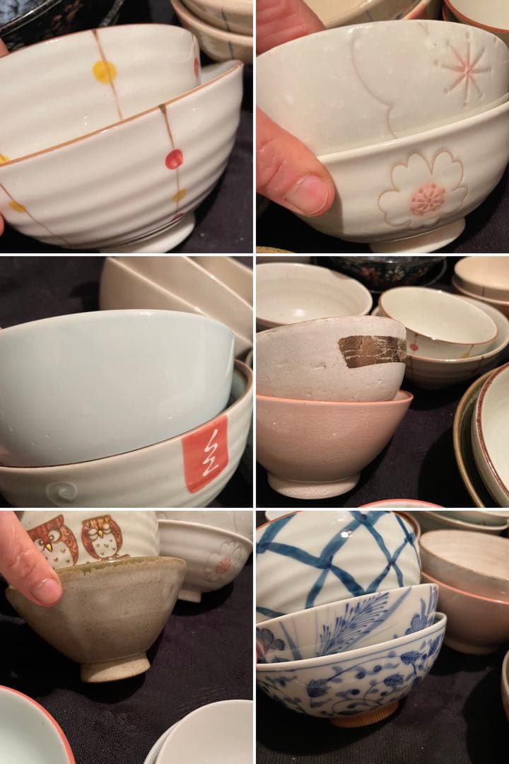 和食器　どんぶり　ご飯茶碗　まとめ売り　32点