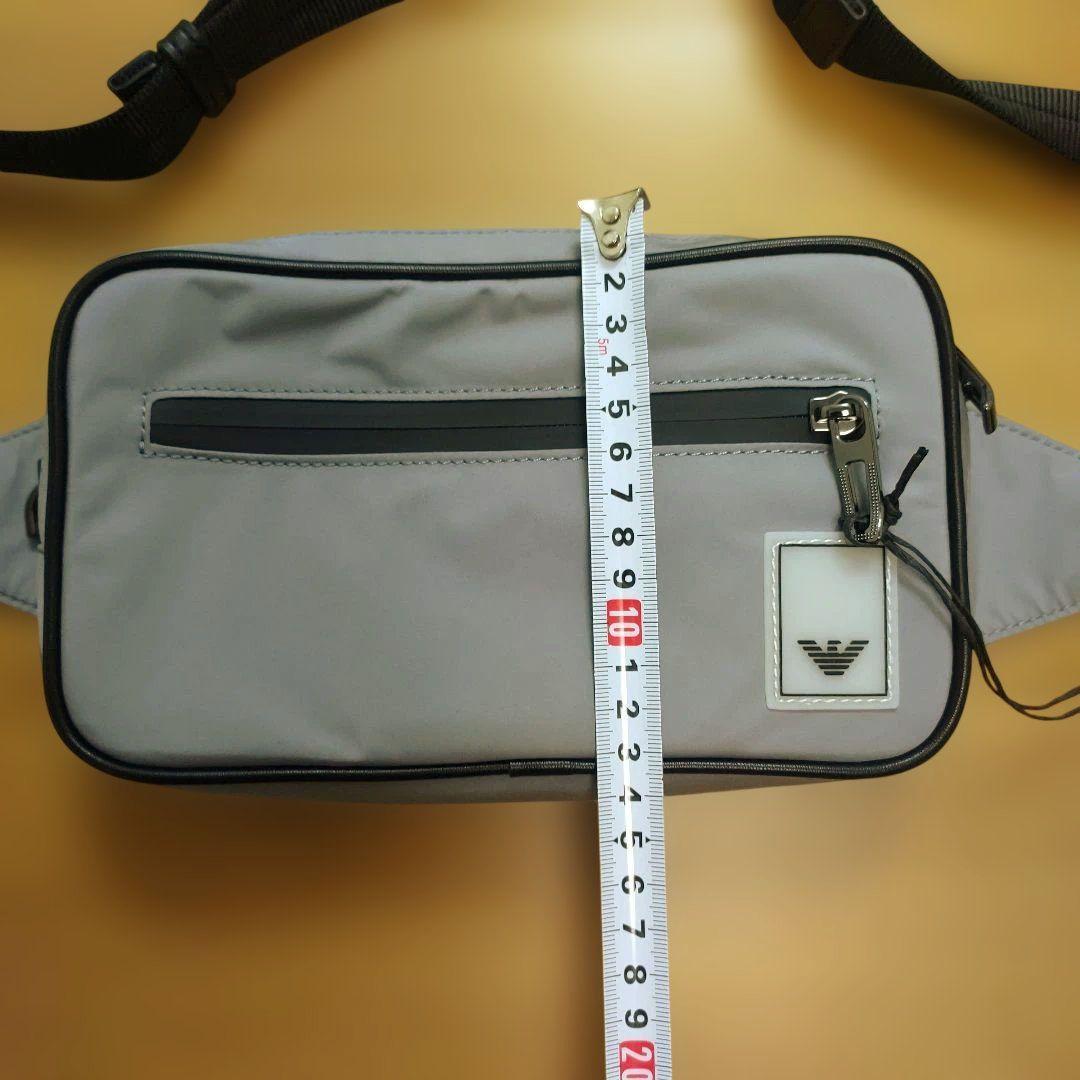 EMPORIO ARMANI MARS-SUPERIO ボディバッグ グレー