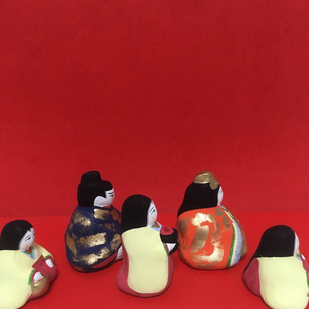 土人形　お雛様　新品　未使用品　岩みつこ先生作