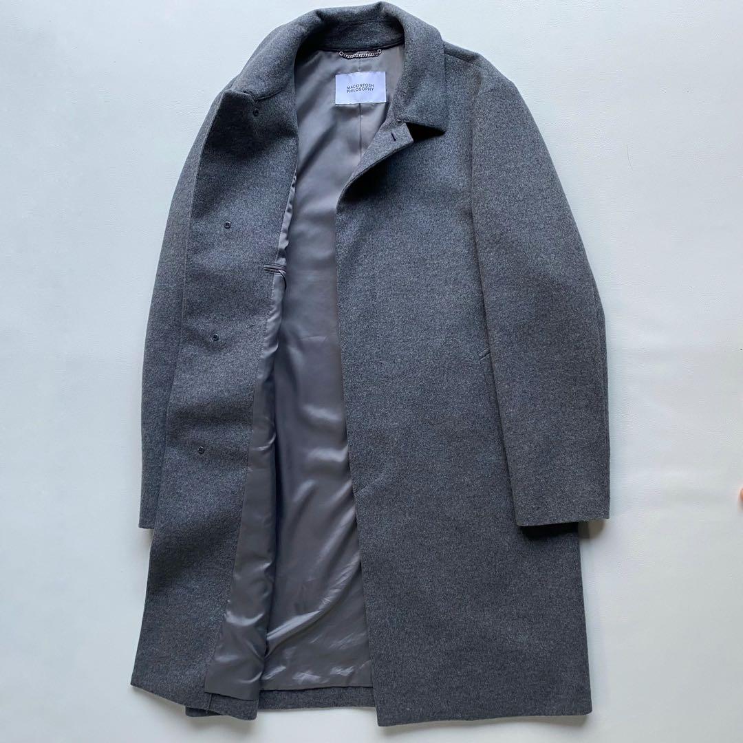 【未使用/希少XL】マッキントッシュフィロソフィ カシミヤ混 ウェリントン 42