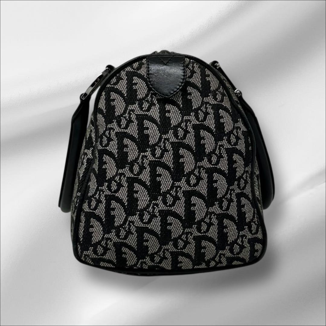 【良品】クリスチャンディオール トロッター ボストンバッグ 鍵付き